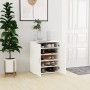 White engineered wood shoe cabinet 60x35x70 cm by vidaXL, Shoe racks and shoe organizers - Ref: Foro24-808918, Price: 84,46 €...