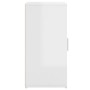 Glossy white plywood shoe cabinet 32x35x70 cm by vidaXL, Shoe racks and shoe organizers - Ref: Foro24-808966, Price: 81,47 €,...