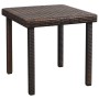 Sun loungers with table 2 units brown synthetic rattan by vidaXL, Loungers - Ref: Foro24-274868, Price: 324,58 €, Discount: %