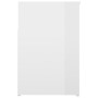 Glossy white plywood shoe bench 80x30x45cm by vidaXL, Shoe racks and shoe organizers - Ref: Foro24-808753, Price: 52,99 €, Di...