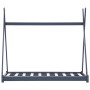 Children's bed frame solid gray pine wood 70x140 cm by vidaXL, Cribs and beds for children - Ref: Foro24-283361, Price: 87,82...