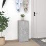 Engineered wood shoe cabinet in concrete gray, 32x35x70 cm. by vidaXL, Shoe racks and shoe organizers - Ref: Foro24-808962, P...