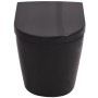 Wall-mounted toilet with hidden black ceramic cistern by vidaXL, Bathrooms - Ref: Foro24-274670, Price: 299,90 €, Discount: %