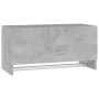 Armario de madera contrachapada gris hormigón 70x32,5x35 cm de vidaXL, Armarios roperos - Ref: Foro24-808246, Precio: 45,13 €...