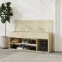 Schuhbank aus Sonoma-Eichensperrholz, 105 x 30 x 45 cm von vidaXL, Schuhregale und Schuhorganisatoren - Ref: Foro24-808759, P...