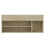 Sonoma oak plywood shoe bench 105x30x45 cm by vidaXL, Shoe racks and shoe organizers - Ref: Foro24-808759, Price: 66,60 €, Di...