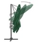 Garden umbrella with green portable base by vidaXL, Umbrellas - Ref: Foro24-276345, Price: 545,93 €, Discount: %