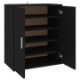 Mueble zapatero de madera de ingeniería negro 60x35x70 cm de vidaXL, Zapateros y organizadores de calzado - Ref: Foro24-80891...