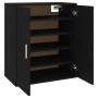 Mueble zapatero de madera de ingeniería negro 60x35x70 cm de vidaXL, Zapateros y organizadores de calzado - Ref: Foro24-80891...