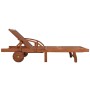 Sun loungers 2 units and solid acacia wood table by vidaXL, Loungers - Ref: Foro24-274662, Price: 383,99 €, Discount: %