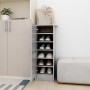 Mueble zapatero de aglomerado gris hormigón 32x35x92 cm de vidaXL, Zapateros y organizadores de calzado - Ref: Foro24-808976,...