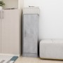 Mueble zapatero de aglomerado gris hormigón 32x35x92 cm de vidaXL, Zapateros y organizadores de calzado - Ref: Foro24-808976,...