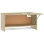 Sonoma Eiche Farbe Sperrholzschrank 70x32,5x35cm von vidaXL, Kleiderschränke - Ref: Foro24-808245, Preis: 41,99 €, Rabatt: %