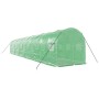 Greenhouse with green steel structure 24 m² 12x2x2 m by vidaXL, Greenhouses - Ref: Foro24-3188021, Price: 350,94 €, Discount: %