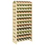 Botellero madera maciza de pino 65x29x134 cm de vidaXL, Botelleros - Ref: Foro24-327361, Precio: 94,49 €, Descuento: %