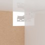 Bright white plywood wardrobe 100x32.5x35 cm by vidaXL, Wardrobes - Ref: Foro24-808239, Price: 61,03 €, Discount: %