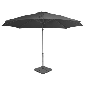 Garden umbrella with portable anthracite gray base by vidaXL, Umbrellas - Ref: Foro24-276333, Price: 197,41 €, Discount: %