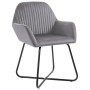 Dining chairs, 6 units, in gray velvet. by vidaXL, dining chairs - Ref: Foro24-277010, Price: 625,78 €, Discount: %