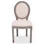 Dining chairs 6 units cream fabric by vidaXL, dining chairs - Ref: Foro24-274620, Price: 637,28 €, Discount: %