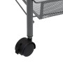 Kitchen cart 4 levels gray iron 46x26x85 cm by vidaXL, Kitchen and dining carts - Ref: Foro24-336327, Price: 40,39 €, Discoun...