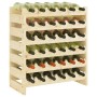 Solid pine wood bottle rack 65x29x68 cm by vidaXL, Wine racks - Ref: Foro24-327358, Price: 53,99 €, Discount: %