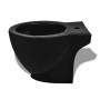 Inodoro y bidet negros de cerámica de vidaXL, Baños y bidés - Ref: Foro24-270567, Precio: 368,78 €, Descuento: %