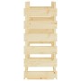 Solid pine wood bottle rack 65x29x68 cm by vidaXL, Wine racks - Ref: Foro24-327358, Price: 53,99 €, Discount: %