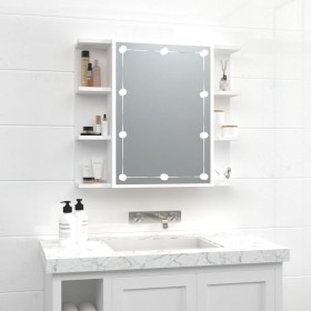 Furniture with mirror and white LED lights 70x16.5x60 cm by vidaXL, bathroom vanities - Ref: Foro24-808873, Price: 74,28 €, D...