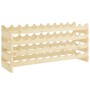 Solid pine wood bottle rack 101x29x112 cm by vidaXL, Wine racks - Ref: Foro24-327367, Price: 51,00 €, Discount: %