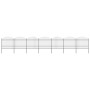 Garden fence with black steel spearhead (1.5-1.75)x11.9m by vidaXL, fence panels - Ref: Foro24-277745, Price: 590,01 €, Disco...