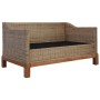 Natural rattan sofa set with cushions 2 pieces by vidaXL, Sofas - Ref: Foro24-278615, Price: 1,00 €, Discount: %