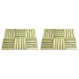 Porch tiles 12 units green wood 50x50 cm by vidaXL, Floors and carpets - Ref: Foro24-276430, Price: 123,15 €, Discount: %