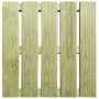 Porch tiles 12 units green wood 50x50 cm by vidaXL, Floors and carpets - Ref: Foro24-276430, Price: 123,15 €, Discount: %