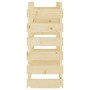 Solid pine wood bottle rack 83x29x68 cm by vidaXL, Wine racks - Ref: Foro24-327363, Price: 59,56 €, Discount: %