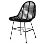 Dining chairs 6 units black natural rattan by vidaXL, dining chairs - Ref: Foro24-275499, Price: 529,65 €, Discount: %