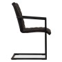 Dining chairs 4 units genuine anthracite leather by vidaXL, dining chairs - Ref: Foro24-275240, Price: 497,32 €, Discount: %