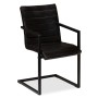 Dining chairs 4 units genuine anthracite leather by vidaXL, dining chairs - Ref: Foro24-275240, Price: 497,32 €, Discount: %