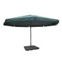 Sombrilla de aluminio con base portátil verde de vidaXL, Sombrillas - Ref: Foro24-271717, Precio: 352,38 €, Descuento: %