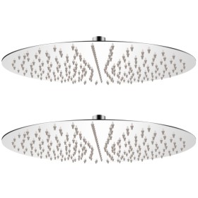 Rain effect shower head 2 pcs stainless steel Ø 40 cm by vidaXL, shower heads - Ref: Foro24-275937, Price: 107,99 €, Discount: %