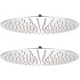 Rain effect shower head 2 pcs stainless steel Ø 40 cm by vidaXL, shower heads - Ref: Foro24-275937, Price: 107,99 €, Discount: %