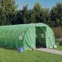 Greenhouse with green steel structure 48 m² 16x3x2 m by vidaXL, Greenhouses - Ref: Foro24-3188045, Price: 581,62 €, Discount: %