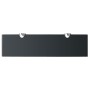 Floating shelves 2 units glass 8 mm 40x10 cm by vidaXL, Shelves and shelves - Ref: Foro24-3051503, Price: 23,33 €, Discount: %