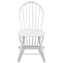 Dining chairs 6 units solid white rubber wood by vidaXL, dining chairs - Ref: Foro24-272090, Price: 430,77 €, Discount: %