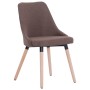 Dining chairs 6 units brown fabric by vidaXL, dining chairs - Ref: Foro24-277022, Price: 328,21 €, Discount: %