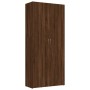 Brown oak plywood shoe rack furniture 80x35.5x180cm by vidaXL, Shoe racks and shoe organizers - Ref: Foro24-815278, Price: 16...