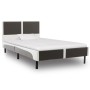 Cama con colchón viscoelástico cuero sintético 90x200 cm de vidaXL, Camas y somieres - Ref: Foro24-277520, Precio: 307,26 €, ...