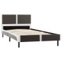 Cama con colchón viscoelástico cuero sintético 90x200 cm de vidaXL, Camas y somieres - Ref: Foro24-277520, Precio: 307,26 €, ...