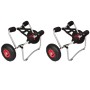 Kayak cart 2 aluminum units by vidaXL, Boat Trailers - Ref: Foro24-277087, Price: 137,76 €, Discount: %