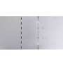 Set of 10 pieces of galvanized steel lawn fences 100x20cm by vidaXL, Garden edging and edging - Ref: Foro24-274902, Price: 59...