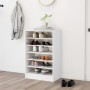 White plywood shoe cabinet 60x35x92 cm by vidaXL, Shoe racks and shoe organizers - Ref: Foro24-808945, Price: 71,99 €, Discou...